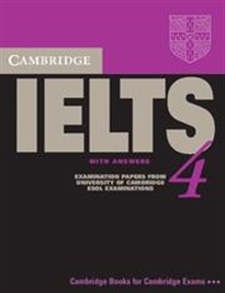 Books Frontpage Cambridge IELTS 4 Student's Book with Answers