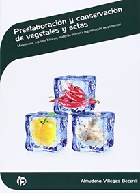 Books Frontpage Preelaboración y conservación de vegetales y setas