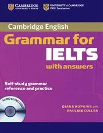 Books Frontpage Cambridge Grammar for IELTS Student's Book with Answers and Audio CD