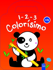 Books Frontpage 1-2-3 Colorísimo. +4 Panda