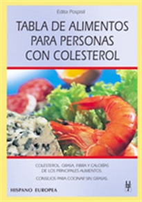 Books Frontpage Tabla de alimentos para personas con colesterol