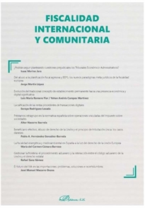 Books Frontpage Fiscalidad internacional y comunitaria