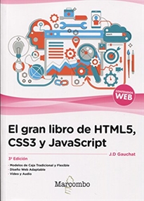 Books Frontpage El gran libro de HTML5, CSS3 y JavaScript 3ª Edición