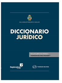 Books Frontpage Diccionario jurídico de la Real Academia de Jurisprudencia y Legislación (Papel + e-book)