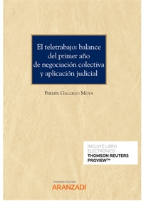 Books Frontpage El teletrabajo: balance del primer año de negociación colectiva y aplicación judicial (Papel + e-book)