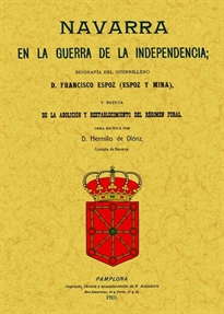 Books Frontpage Navarra en la Guerra de la Independencia