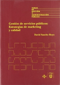 Books Frontpage Gestión de servicios públicos: estrategias de marketing y calidad