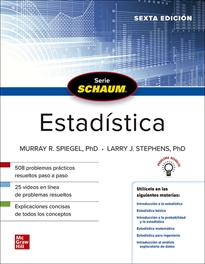 Books Frontpage Schaum Estadistica