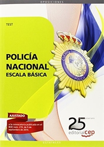 Books Frontpage Policía Nacional Escala Básica. Test