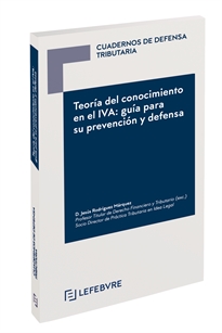 Books Frontpage Teoría del conocimiento en el IVA: guía para su prevención y defensa