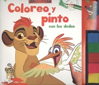 Books Frontpage Coloreo Y Pinto Con Los Dedos Disney - La Guardia Del León