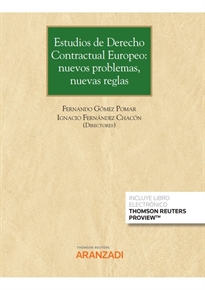 Books Frontpage Estudios de Derecho Contractual Europeo: nuevos problemas, nuevas reglas (Papel + e-book)