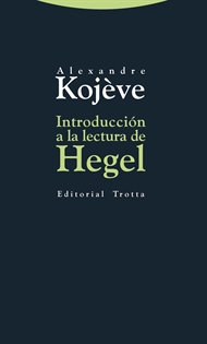 Books Frontpage Introducción a la lectura de Hegel