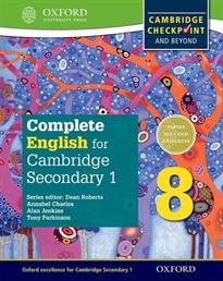 Books Frontpage Complete English for Cambridge Secondary 1. Student's Book 8