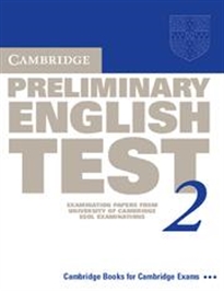 Books Frontpage Cambridge Preliminary English Test 2 Student's Book 2nd Edition