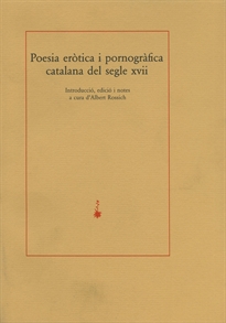 Books Frontpage Poesia eròtica i pornogràfica catalana del segle XVII