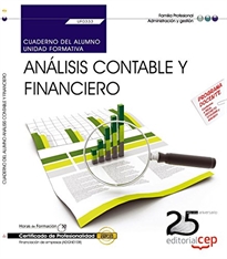 Books Frontpage Cuaderno del alumno. Análisis contable y financiero (UF0333).  Certificados de Profesionalidad. Financiación de empresas (ADGN0108)