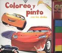 Books Frontpage Coloreo Y Pinto Con Los Dedos Disney - Cars