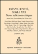Front pagePaís Valencià, segle XXI. Noves reflexions crítiques