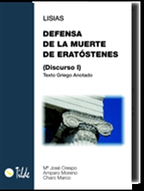 Books Frontpage Lisias: En defensa de la muerte de Eratóstenes