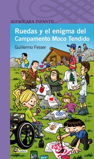 Books Frontpage Ruedas y el enigma del Campamento Moco Tendido