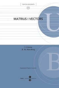 Books Frontpage Matrius i vectors