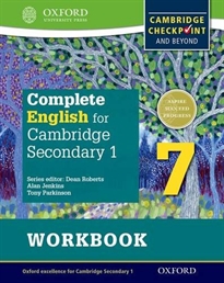 Books Frontpage Complete English for Cambridge Secondary 1. Workbook 7