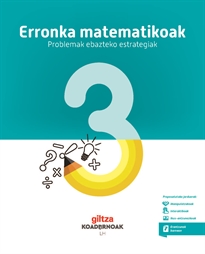 Books Frontpage Koadernoa. Erronka Matematikoak (Problemak Nola Ebatzi). Matematika 3