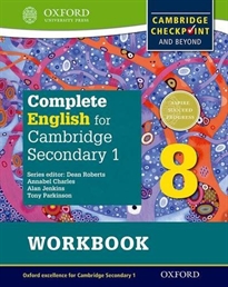 Books Frontpage Complete English for Cambridge Secondary 1. Workbook 8