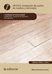 Front pageInstalación de suelos de madera y derivados. MAMS0108 - Instalación de elementos de carpintería