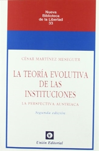 Books Frontpage LA TEORÍA EVOLUTIVA DE LAS INSTITUCIONES (2.ª edición)