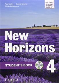 Books Frontpage New Horizons 4. Student's Book Pack