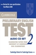 Front pageCambridge Preliminary English Test 2 Audio CD Set (2 CDs) 2nd Edition