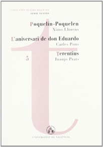 Books Frontpage Poquelín-Poquelen. L'aniversari de D. Eduardo. Terentius