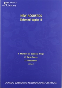 Books Frontpage New acoustics, selected topics II