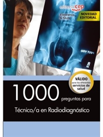 Books Frontpage 1000 preguntas para Técnico/a en Radiodiagnóstico
