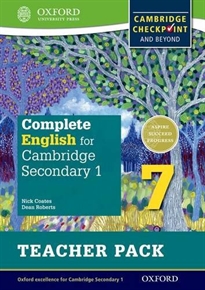 Books Frontpage Complete English for Cambridge Secondary 1. Teacher's Book 7