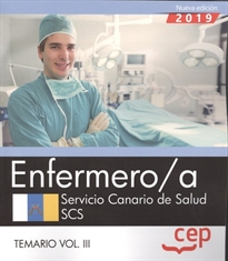 Books Frontpage Enfermero/a. Servicio Canario de Salud. SCS. Temario Vol. III