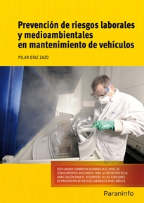 Books Frontpage Prevención de riesgos laborales y medioambientales en mantenimiento de vehículos