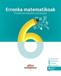 Books Frontpage Koadernoa. Erronka Matematikoak (Problemak Nola Ebatzi). Matematika 6