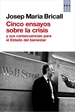 Front pageCinco ensayos sobre la crisis