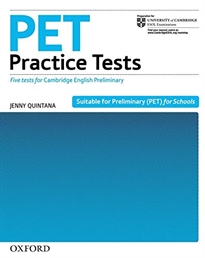 Books Frontpage PET Practice Tests. Practice Tests without Key
