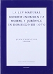 Front pageLa ley natural como fundamento moral y jurídico en Domingo de Soto