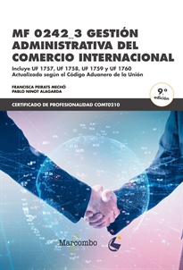 Books Frontpage MF 0242_3 Gestión Administrativa del Comercio Internacional