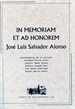 Front pageIn memoriam et ad honorem José Luis Salvador Alonso