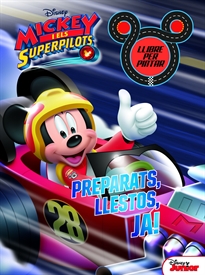 Books Frontpage Mickey i els superpilots. Llibre per pintar. Preparats, llestos, ja!