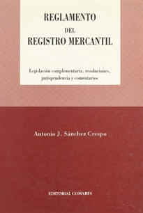 Books Frontpage Reglamento del registro mercantil