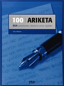 Books Frontpage 100 ariketa. EGA azterketako idazlana erraz egitego