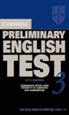 Front pageCambridge Preliminary English Test 3 Student's Book with Answers 2nd Edition