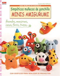 Books Frontpage Simpáticos muñecos de ganchillo Minis Amigurumi